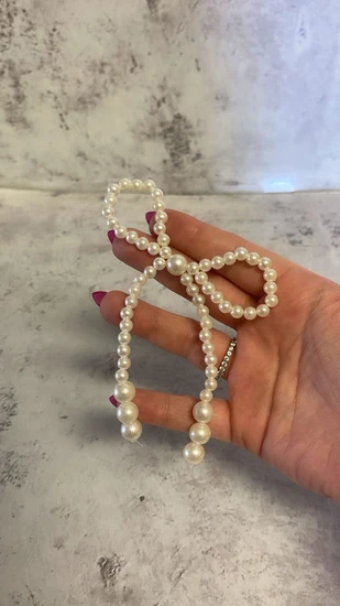 פפיון פנינים גודל מדיום- 5 יח'