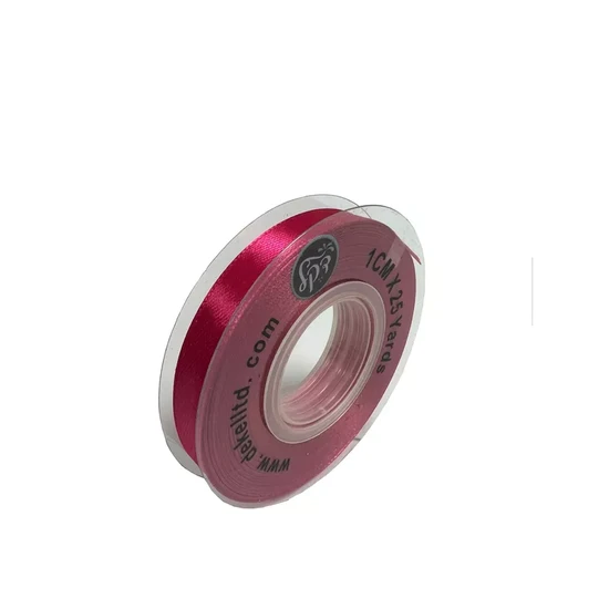 סרט סאטן רוחב 1 ס"מ- ורוד פוקסיה