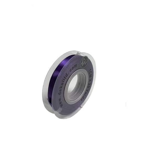 סרט סאטן רוחב 1 ס"מ- סגול