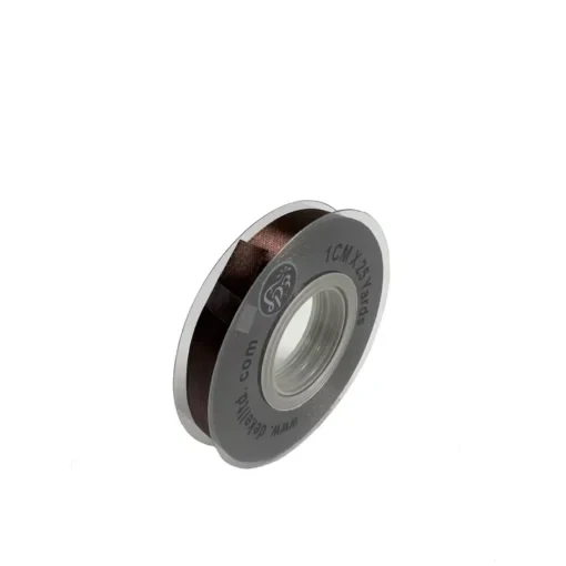 סרט סאטן רוחב 1 ס"מ- חום