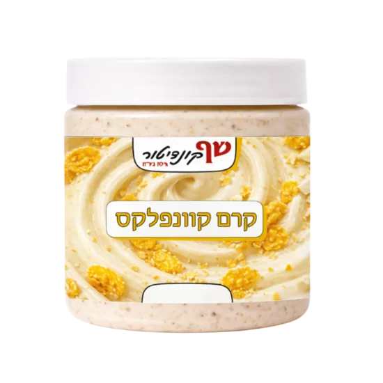 קרם קורנפלקס חלבי 500 גרם "שף קונדיטור"