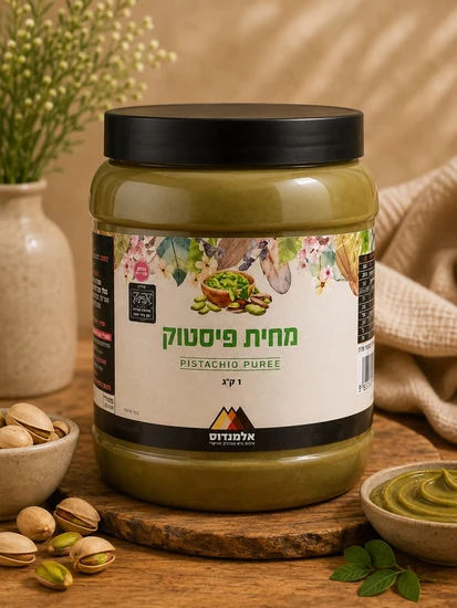 מחית פיסטוק " אלמנדוס" 1 ק"ג